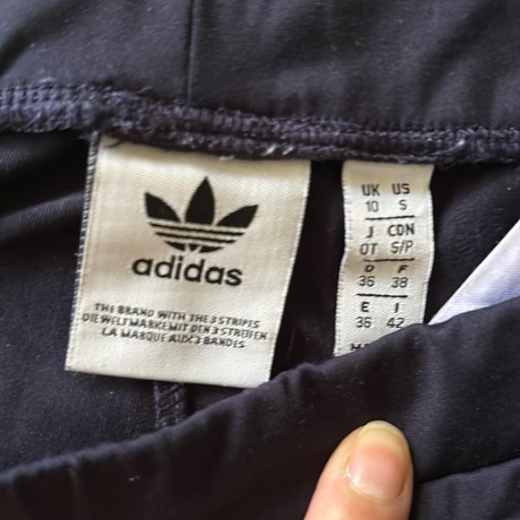 Adidas Originals Active Icon 3-stripe Salmon Orange Legging Pants S - Picture 6 of 9